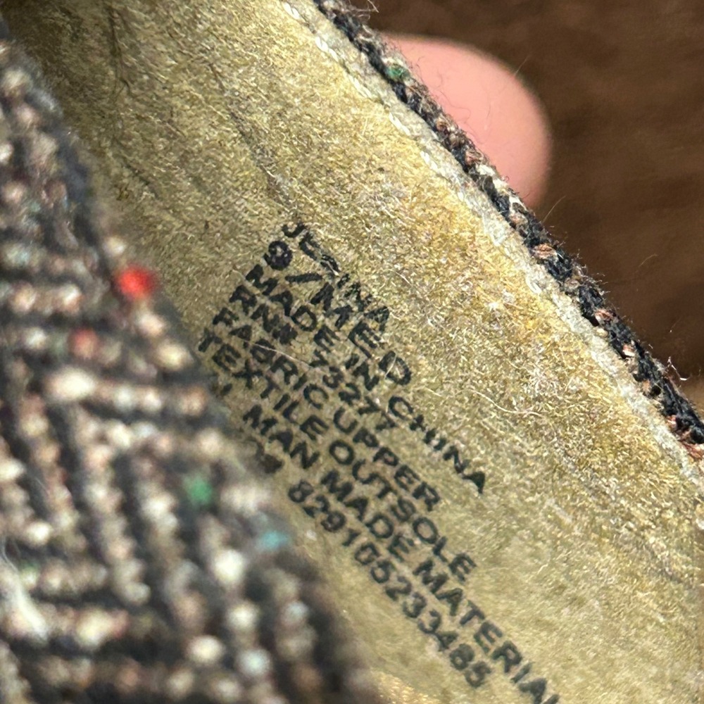 Candie's Tweed 9 medium Chunky Pump Heel Business Casual Neutral Work - Picture 7 of 8